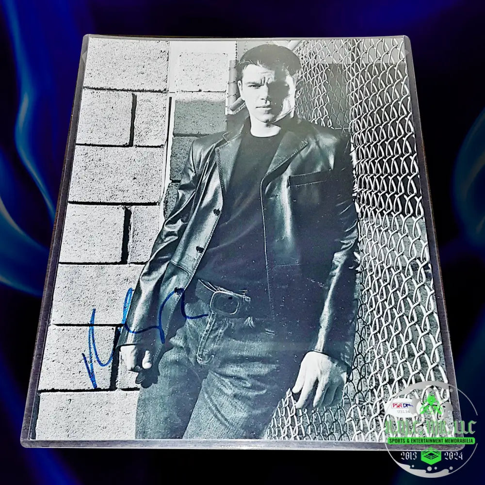 *Matt Damon Jason Bourne Signed Autographed 11X14 Photo W/Psa/Dna* #Bourne449