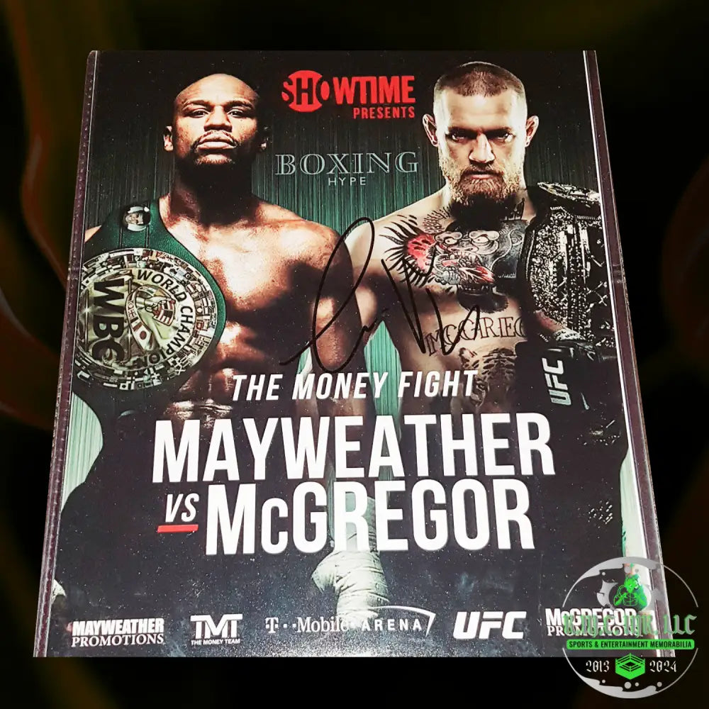 *Ufc Conor ’Notorious ’ Mcgregor Signed Autographed 11X14 Photo Megafight Promo 2017 W/Proof: