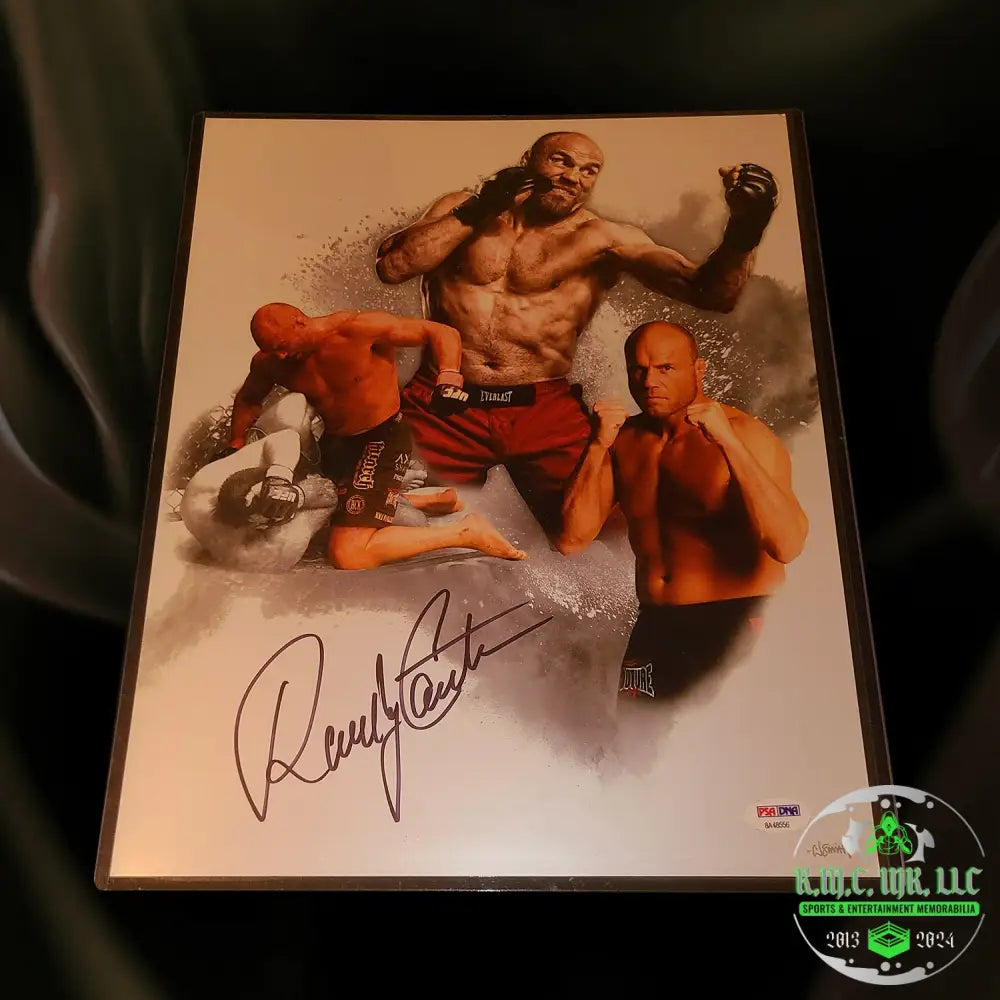*Ufc Randy ’Natural’ Couture Hof Signed Autographed 11X14 Collage Photo W/ Psa: #Randy219