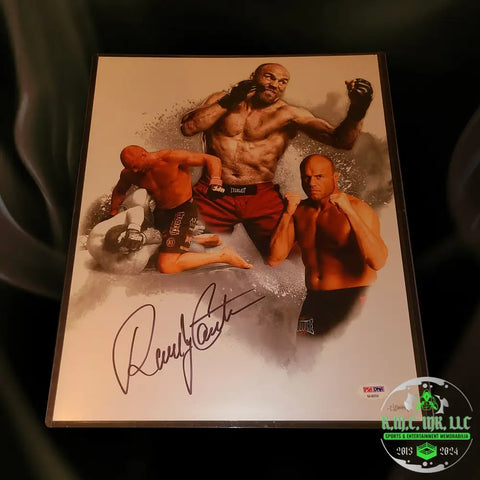 *Ufc Randy ’Natural’ Couture Hof Signed Autographed 11X14 Collage Photo W/ Psa: #Randy219