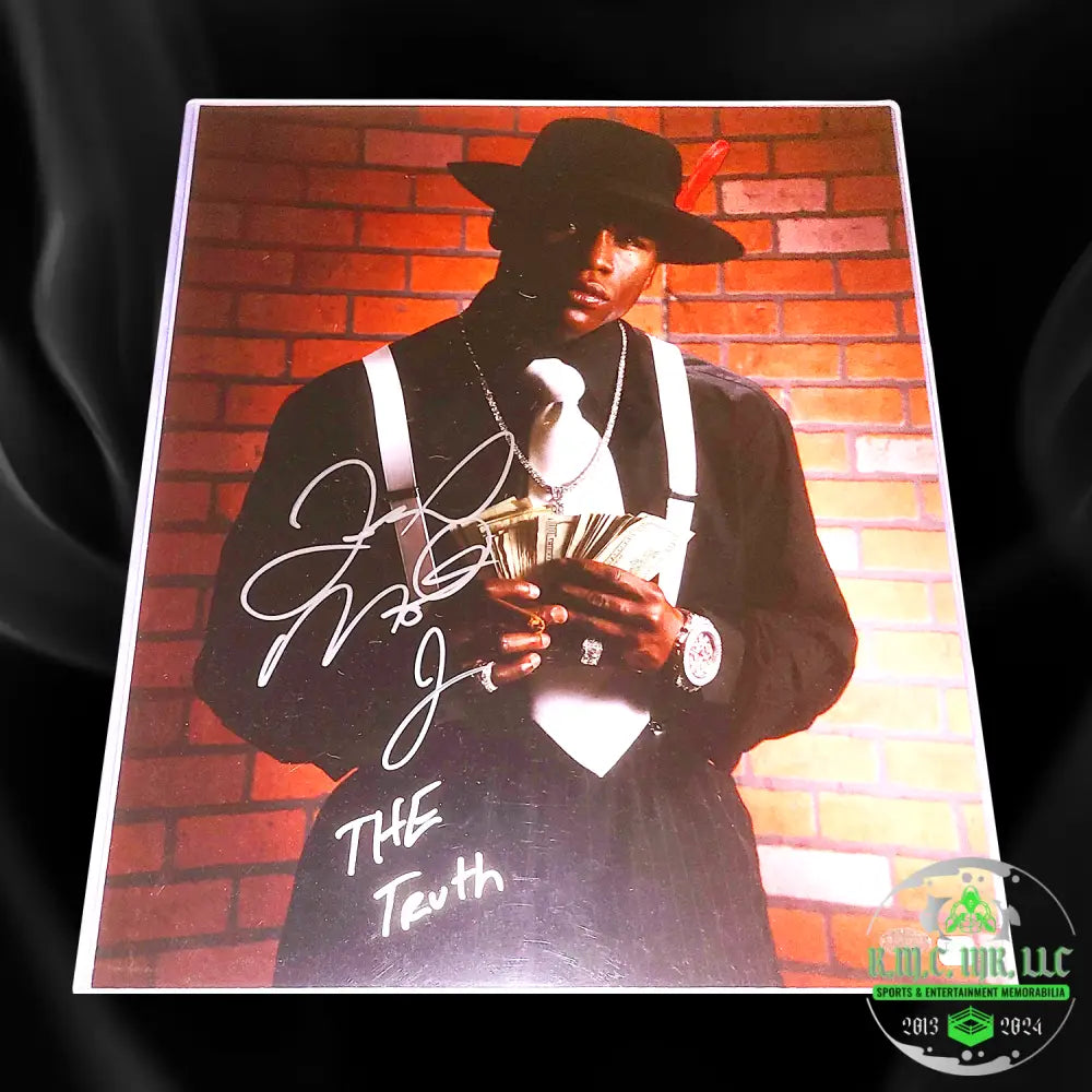 *Wbc Floyd Money Mayweather Signed Autographed & Inscribed ’The Truth’ 16X20 Poster W/ Psa/Dna