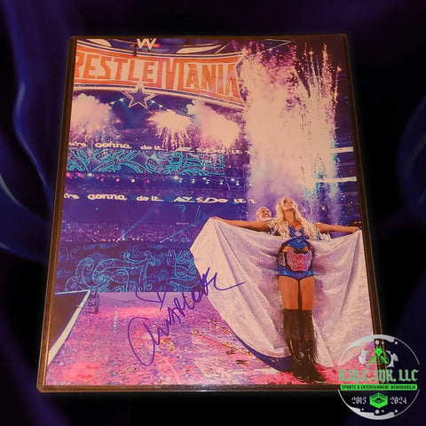*Wwe Charlotte Flair The Queen Signed Autographed 11X14 Photo2* #Charlotte334