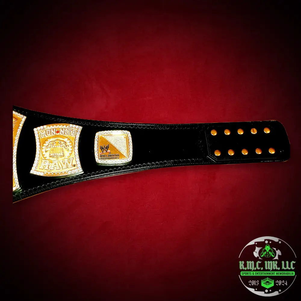 *Wwe Edge & Christian Dual Signed Autographed Rated R Superstar Spinner Belt W/Proof: