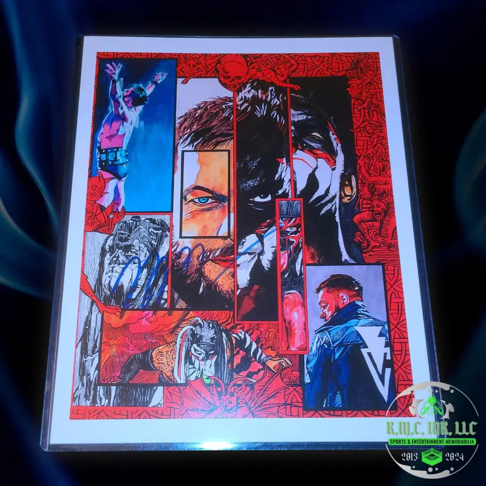 *Wwe Finn Balor The Demon King Signed Autographed Custom Wwe 11X14 Collage Photo1* #Balor318
