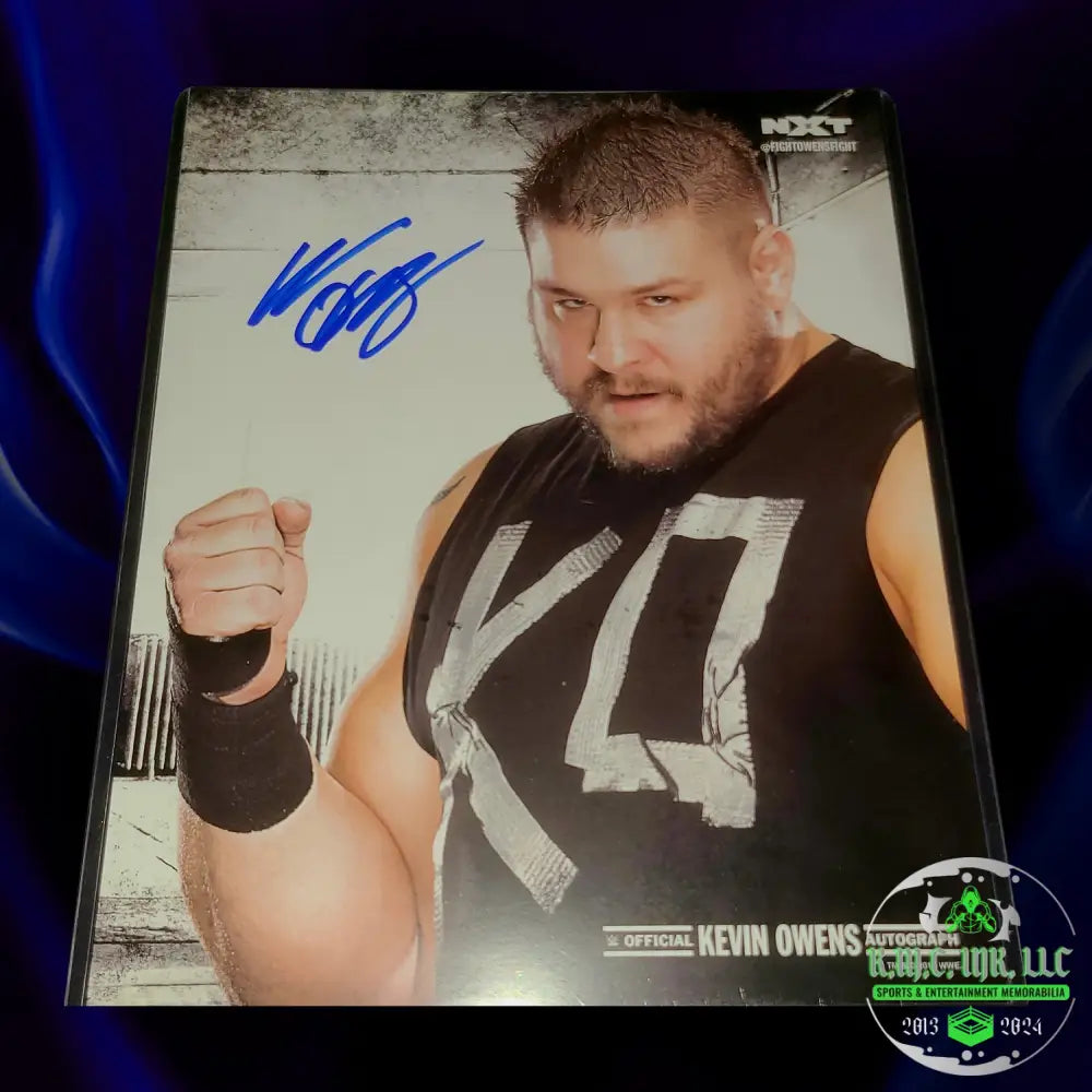 *Wwe Kevin Owens Fight Signed Autographed 11X14 Wwe Official Photo1* #Owens1