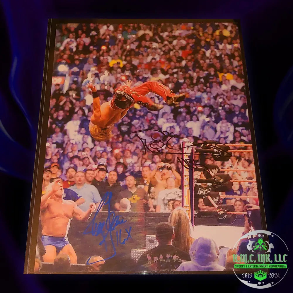 *Wwe Ric Flair & Shawn Michaels Hbk Dual Signed Autograph 11X17 Custom Photo* #Flairhbk338