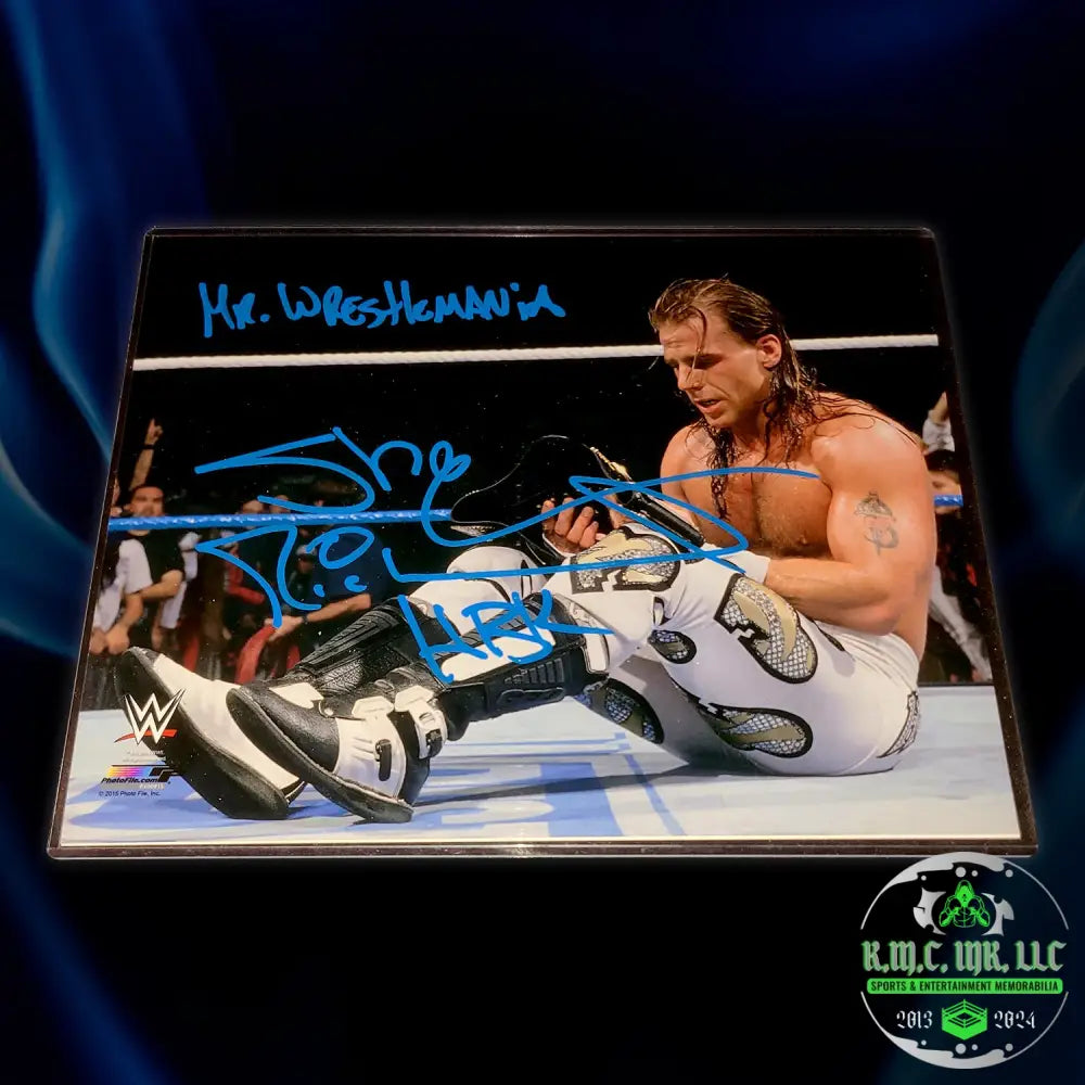 *Wwe Shawn Michaels Hbk Signed Autographed Mania 12 Photofile 8X10 #Hbk125