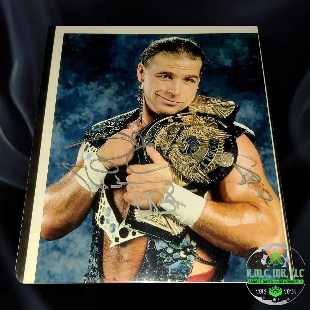 *Wwe Shawn Michaels Hbk Signed Autographed Winged Eagle Photo 8X10 #Hbk134