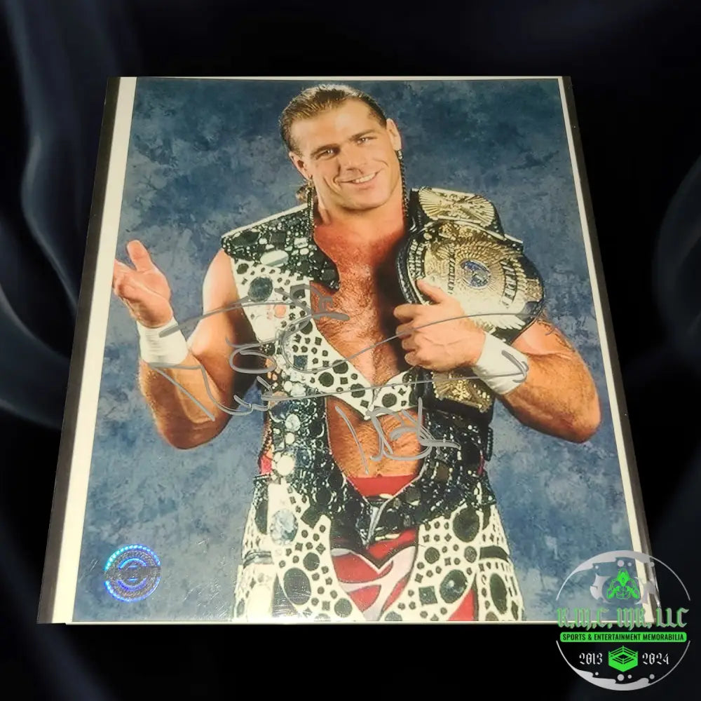 *Wwe Shawn Michaels Hbk Signed Autographed Winged Eagle Photo 8X10 #Hbk135
