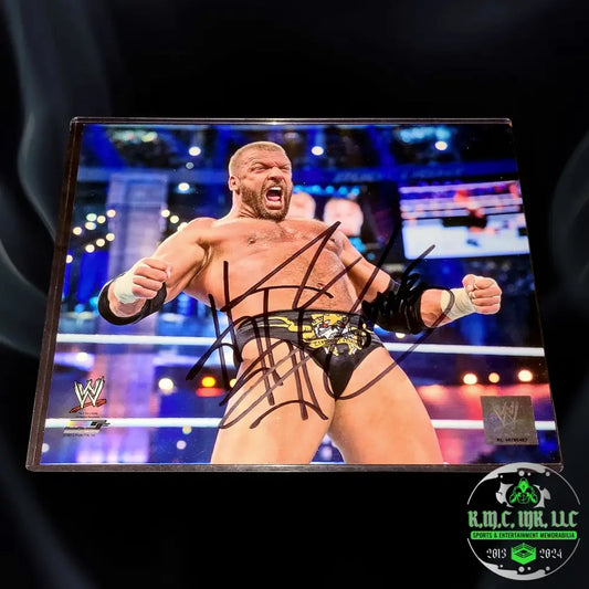 *Wwe Triple H Signed Autographed Mania 29 Photofile 8X10-#Hhh106