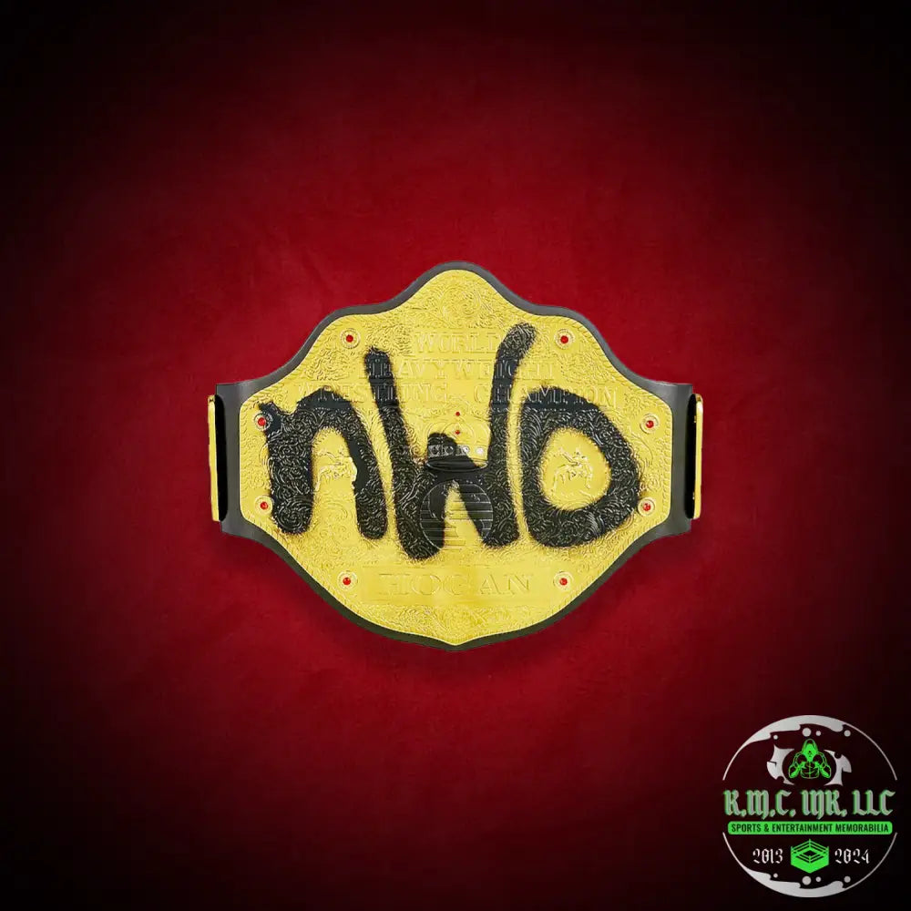 *Wwe Wcw Hollywood Hulk Hogan Nwo 4 Life World Heavyweight Signature Series Championship Title*