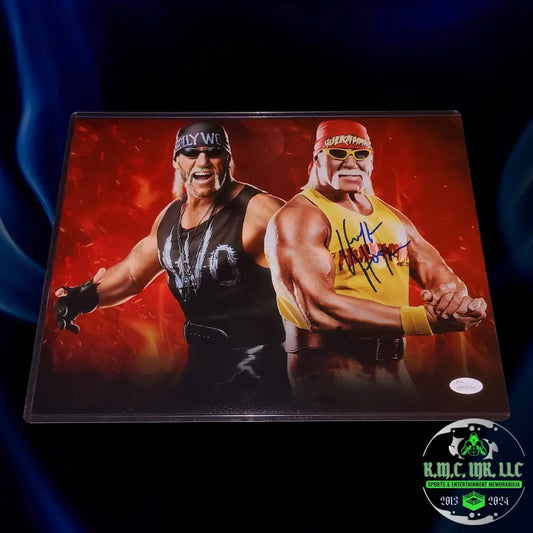 *Wwe/Wcw Hollywood Hulk Hogan Signed Autographed 11X14 Photo Collage W/Jsa* #Hogan266