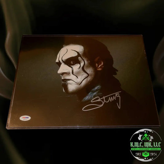 *Wwe/Wcw The Icon Sting Signed Autographed 11X14 Photo W/Psa* #Sting262