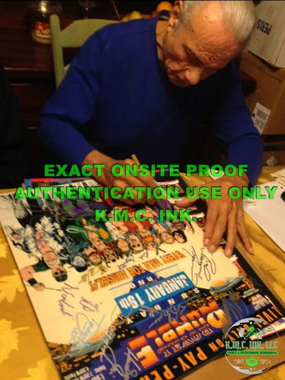 *Wwe/Wwf Royal Rumble 1992 16X20 Custom Poster Signed Autographed By Hulk Hogan/Ric Flair/Shawn