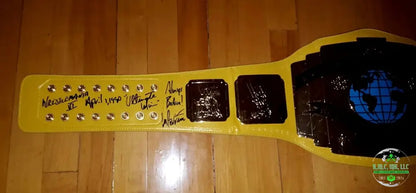 *Wwe/Wwf The Ultimate Warrior Rip Signed Autographed + 7X Inscribed ’Wrestlemania Vi April 1 1990