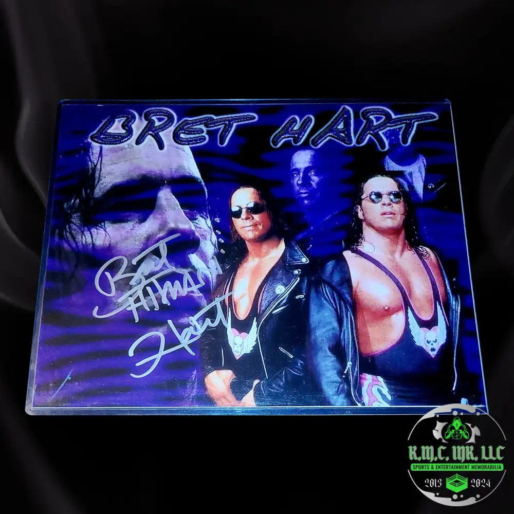 *Wwf/Wwe Bret Hitman Hart Signed Autographed Custom 11X14 Collage Photo* #Bret277