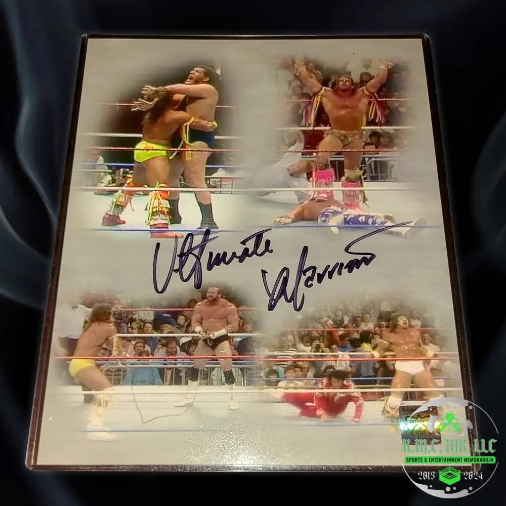 *Wwf/Wwe Ultimate Warrior Signed Autographed 8X 10 Photo Collage W/ Project Holo* #War149