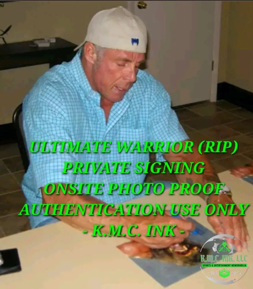 *Wwf/Wwe Ultimate Warrior Signed Autographed 8X 10 Photo Collage W/ Project Holo* #War153